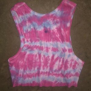 Women’s Crop Tank Tie Dye